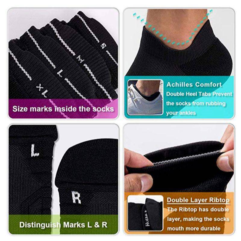 Men’s & Women’s Low Cut Performance Socks – Moisture-Wicking Athletic Socks for Running & Training - 1 Pair - Wear Sierra