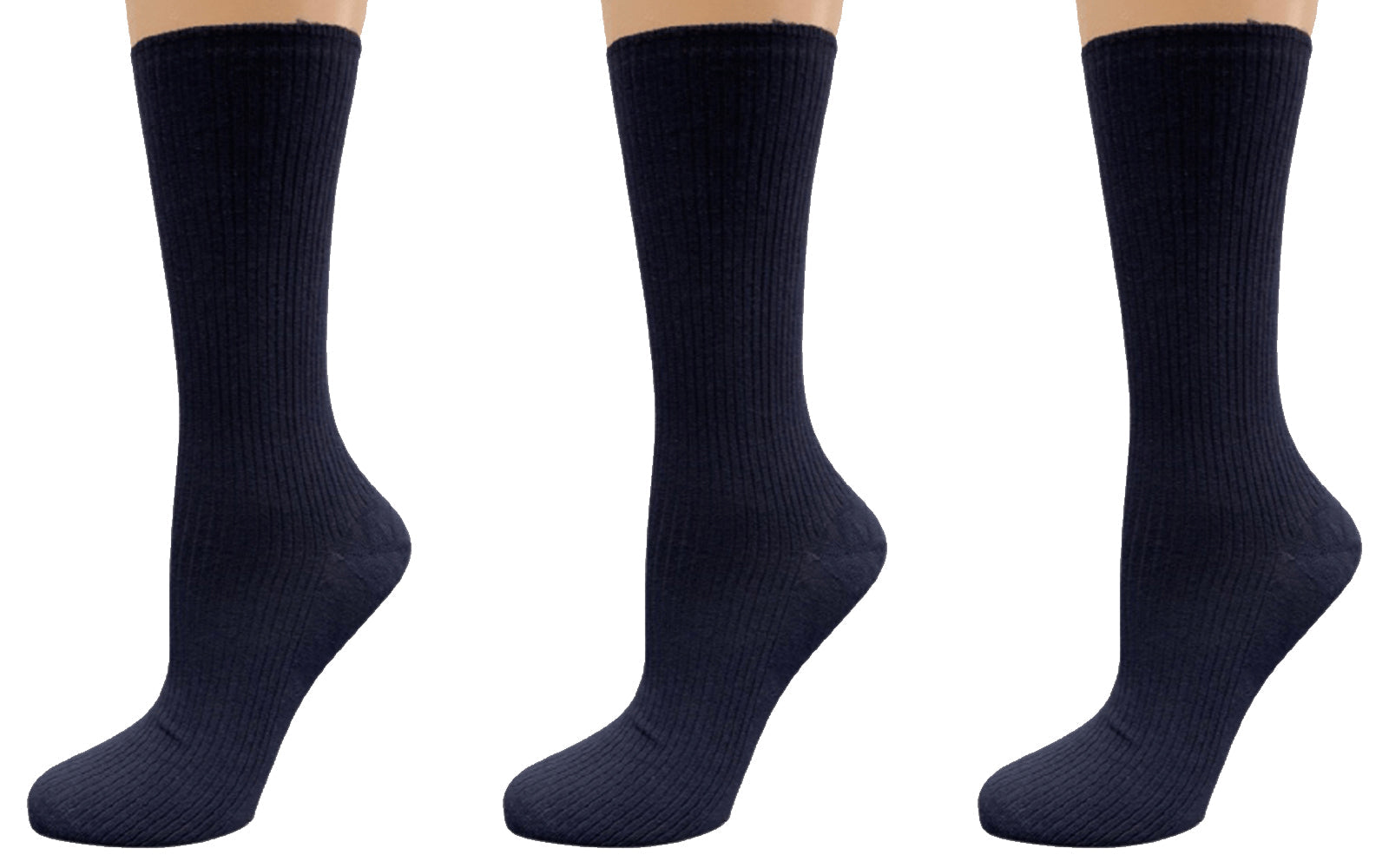 Diabetic/Arthritic Rayon from Bamboo Crew Socks