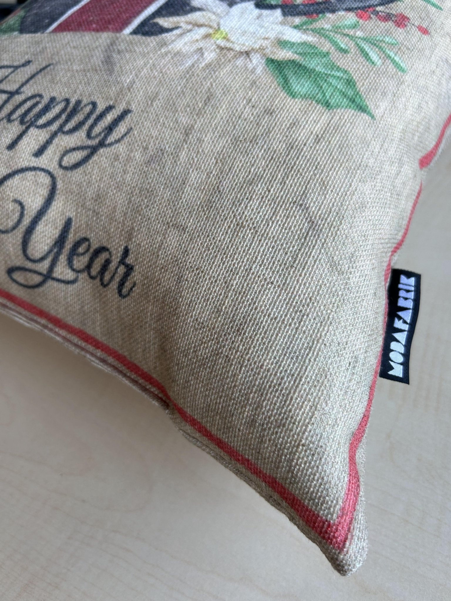 New Year Themed Pillow Cover for Holiday Decorating - Wear Sierra