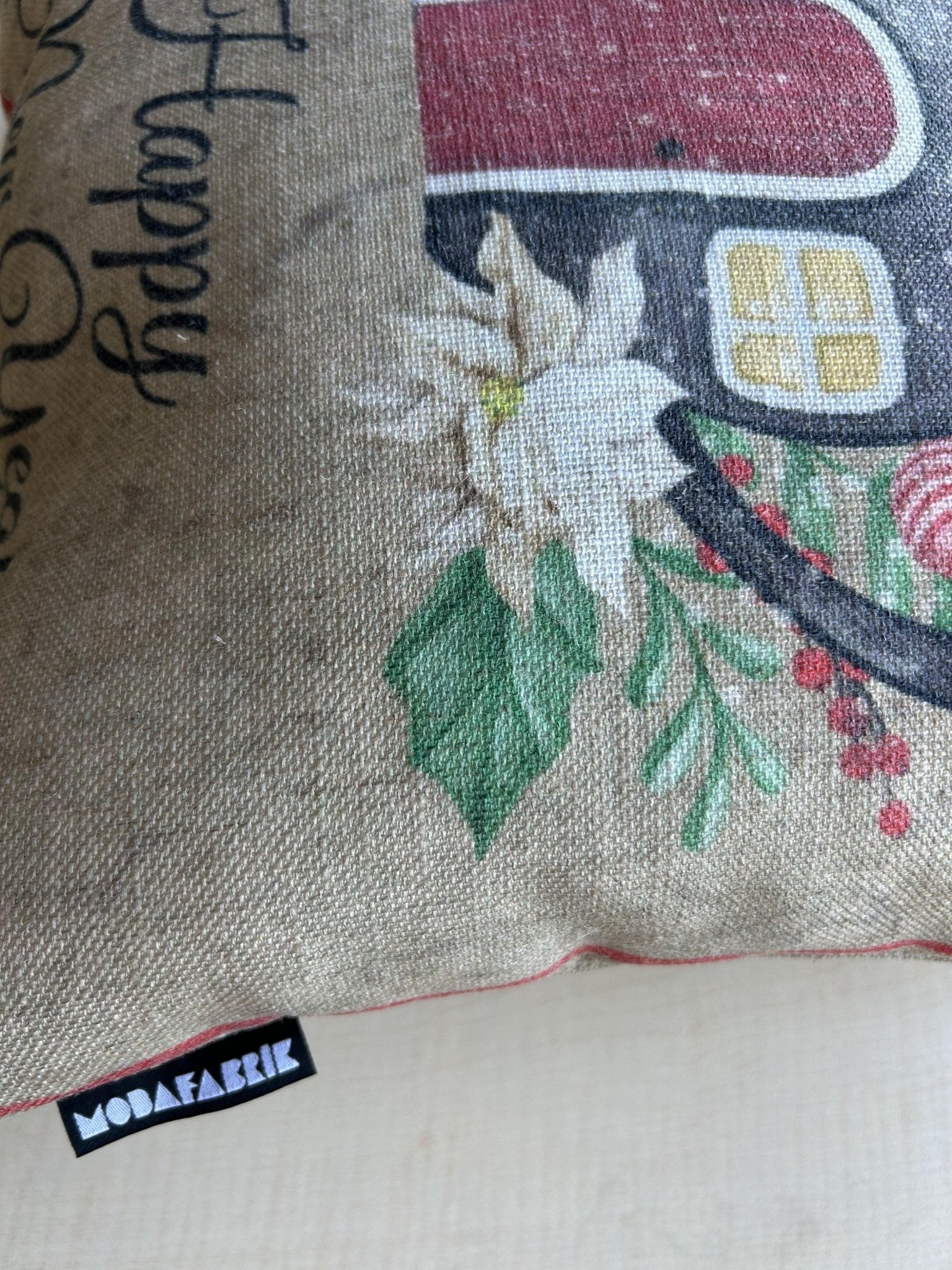 New Year Themed Pillow Cover for Holiday Decorating - Wear Sierra