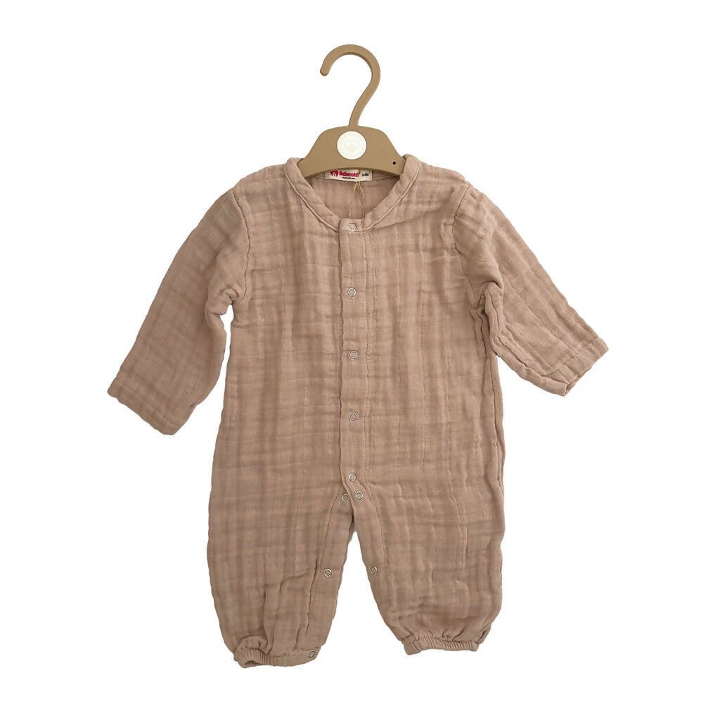 Newborn & Toddler Romper, One-Piece Jumpers in 100% Cotton Muslin Snap-Up Onesies - Wear Sierra
