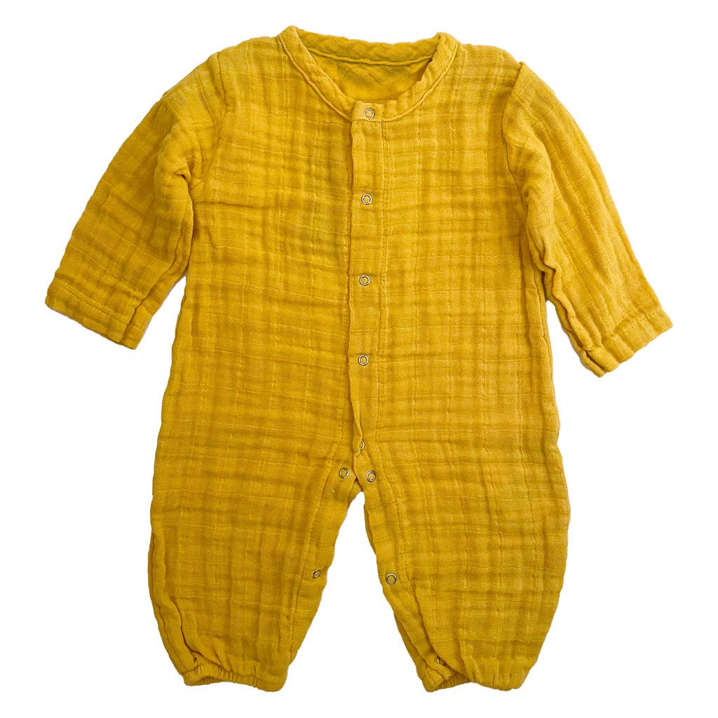 Newborn & Toddler Romper, One-Piece Jumpers in 100% Cotton Muslin Snap-Up Onesies - Wear Sierra