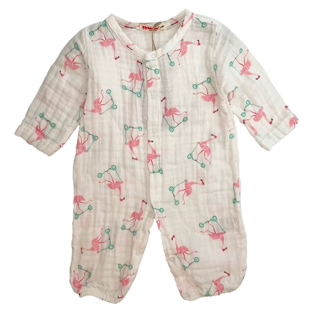 Newborn & Toddler Romper, One-Piece Jumpers in 100% Cotton Muslin Snap-Up Onesies - Wear Sierra