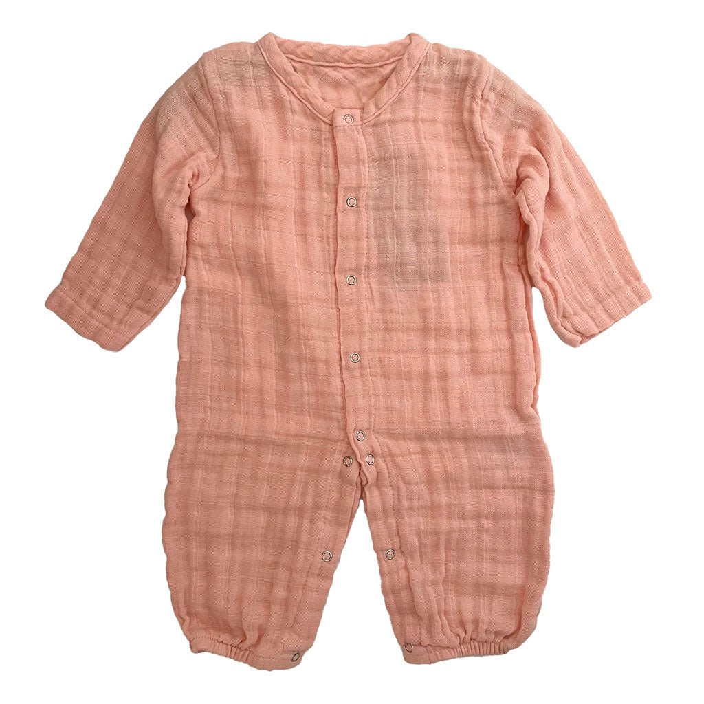 Newborn & Toddler Romper, One-Piece Jumpers in 100% Cotton Muslin Snap-Up Onesies - Wear Sierra