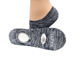 No Show Arch Support Cushioned Socks for Women - Colorful Footie Socks - Wear Sierra
