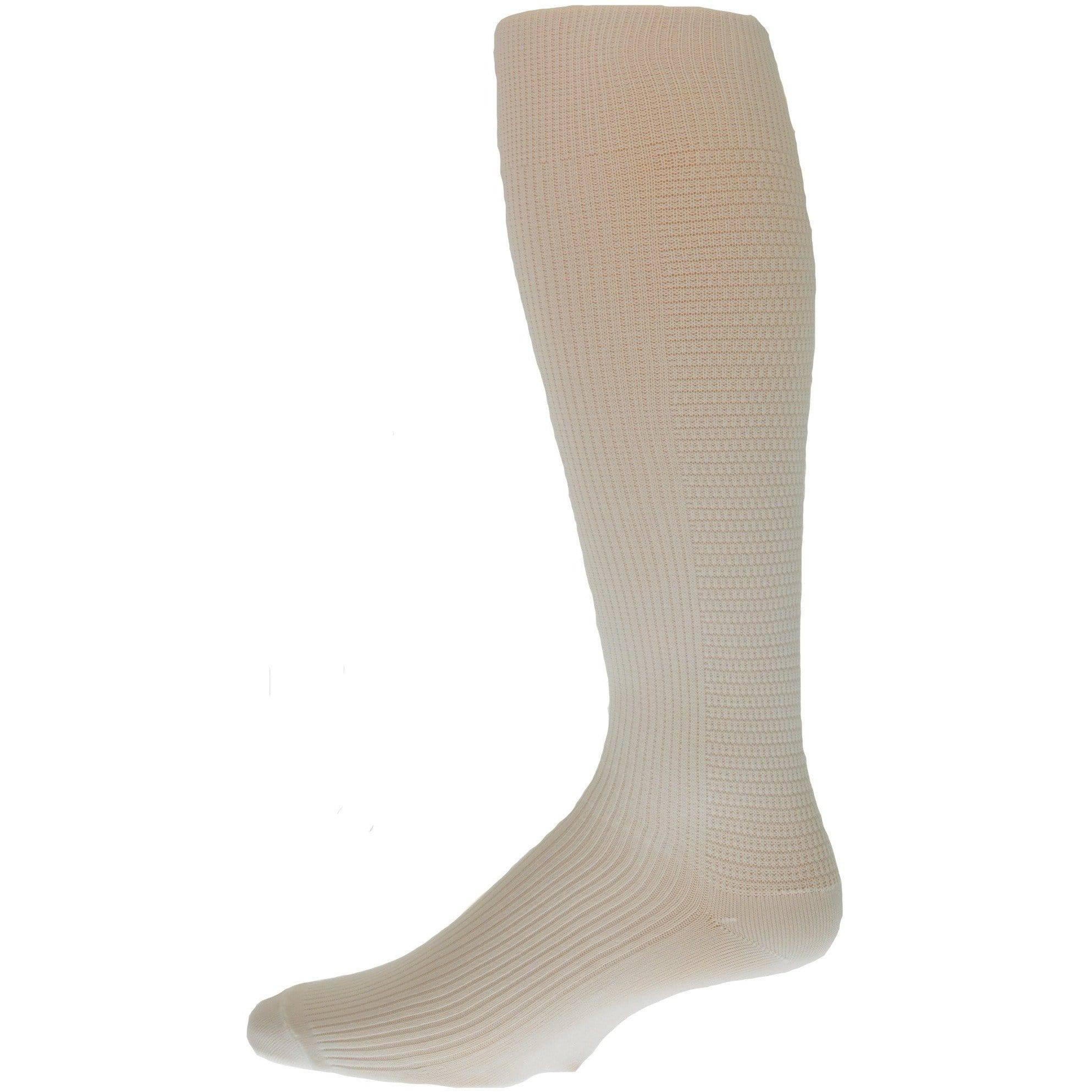 Nylon Compression Support Hose for Men (Knee High Socks 8-12 mmHg) - Wear Sierra