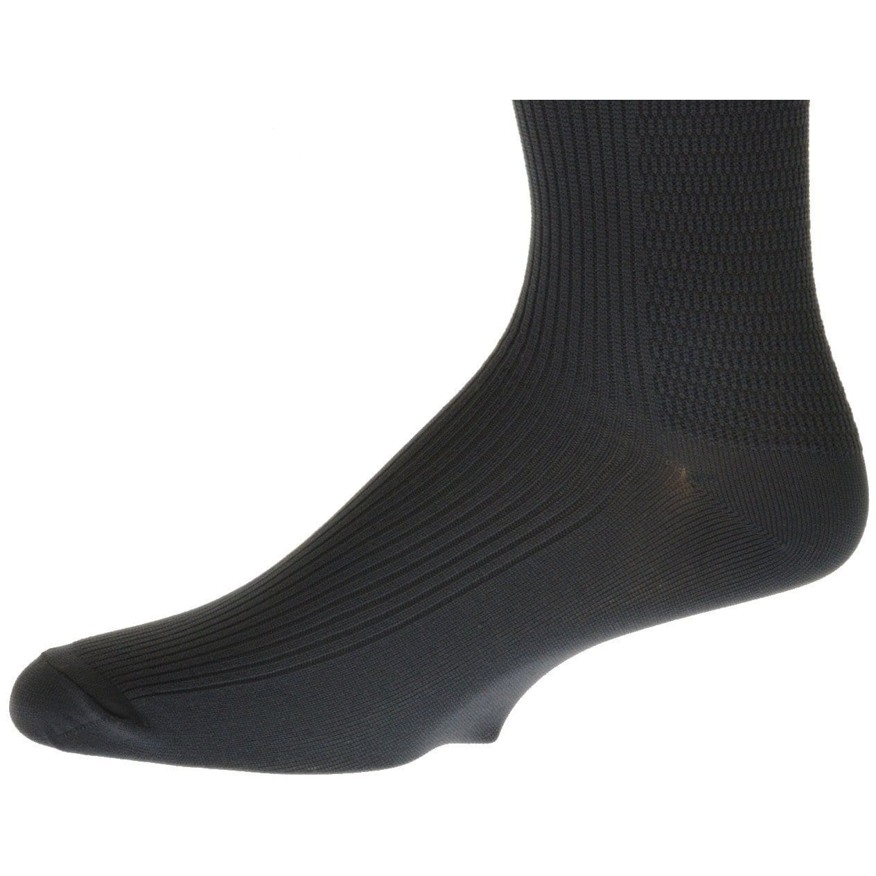 Nylon Compression Support Hose for Men (Knee High Socks 8-12 mmHg) - Wear Sierra