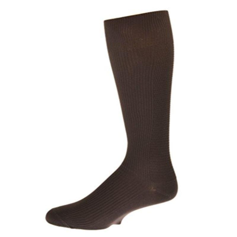 Nylon Compression Support Hose for Men (Knee High Socks 8-12 mmHg) - Wear Sierra