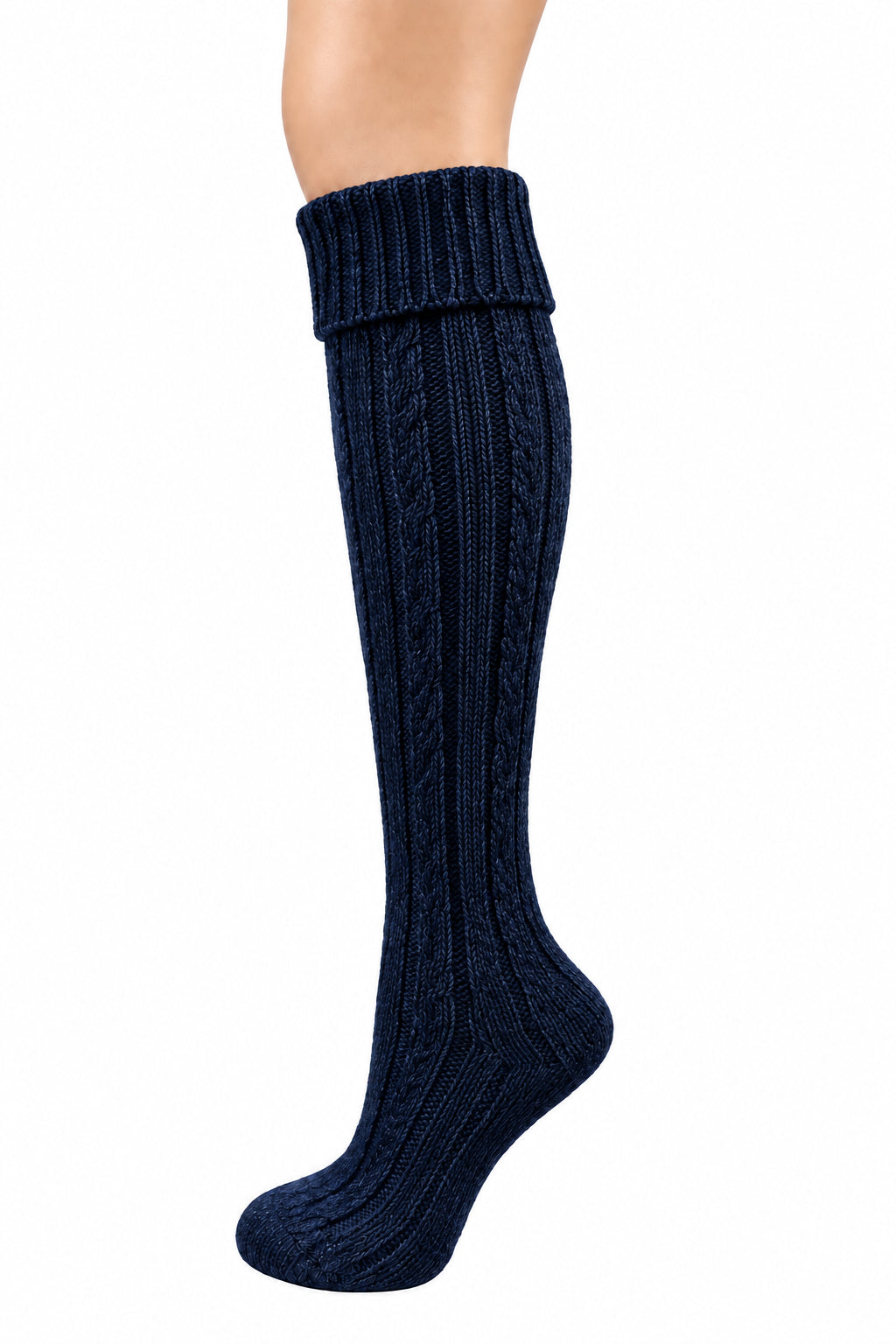 Over-The-Knee Wool Blend Socks for Women - Great for Outdoor Activities, Hiking, Skiing, Yard Work - Wear Sierra