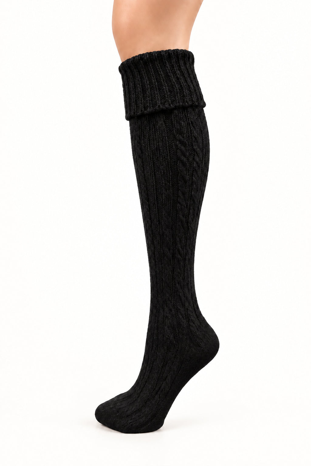 Over-The-Knee Wool Blend Socks for Women - Great for Outdoor Activities, Hiking, Skiing, Yard Work - Wear Sierra