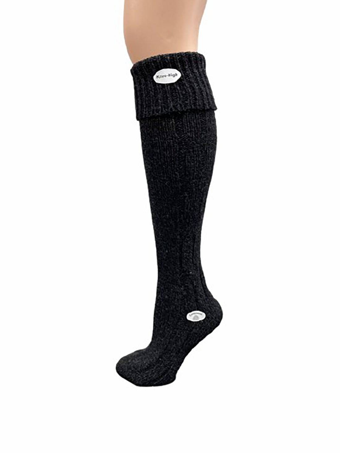 Over-The-Knee Wool Blend Socks for Women - Great for Outdoor Activities, Hiking, Skiing, Yard Work - Wear Sierra