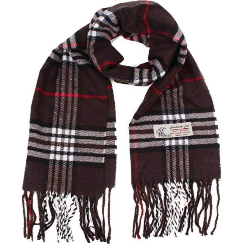 Plaid Scarf, Warm, Soft & Colorful for Men & Women - Wear Sierra