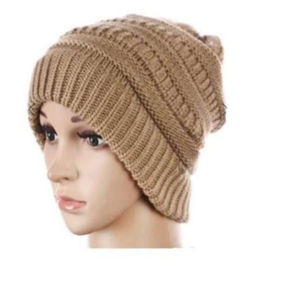 Ponytail Beanie for Women & Teens - Wear Sierra