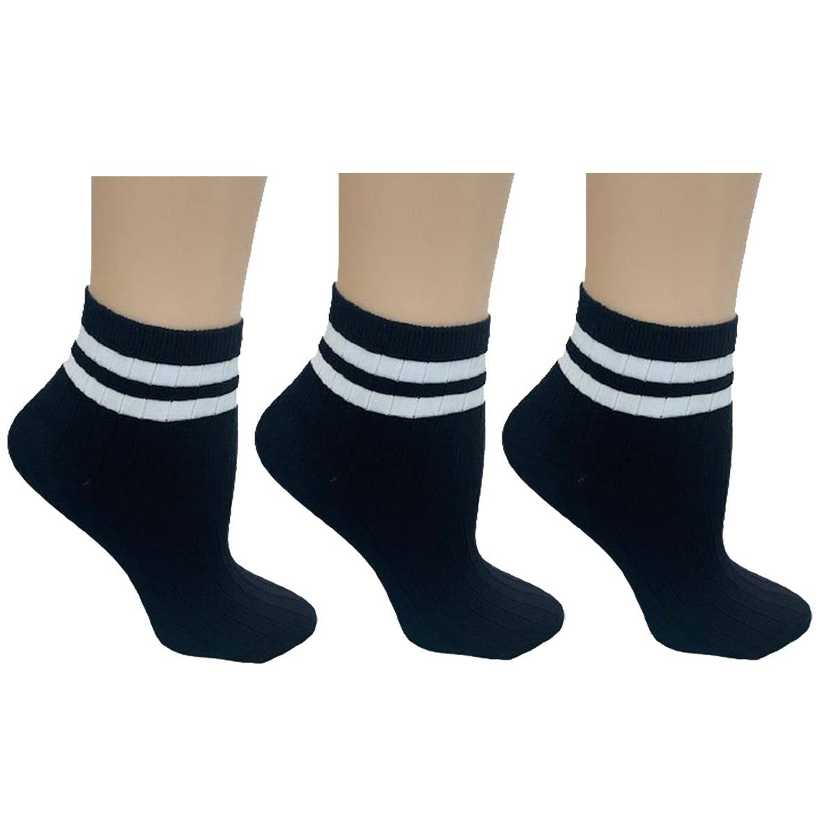 Rayon Ladies Quarter Hi Performance Socks Multi-Packs - Wear Sierra