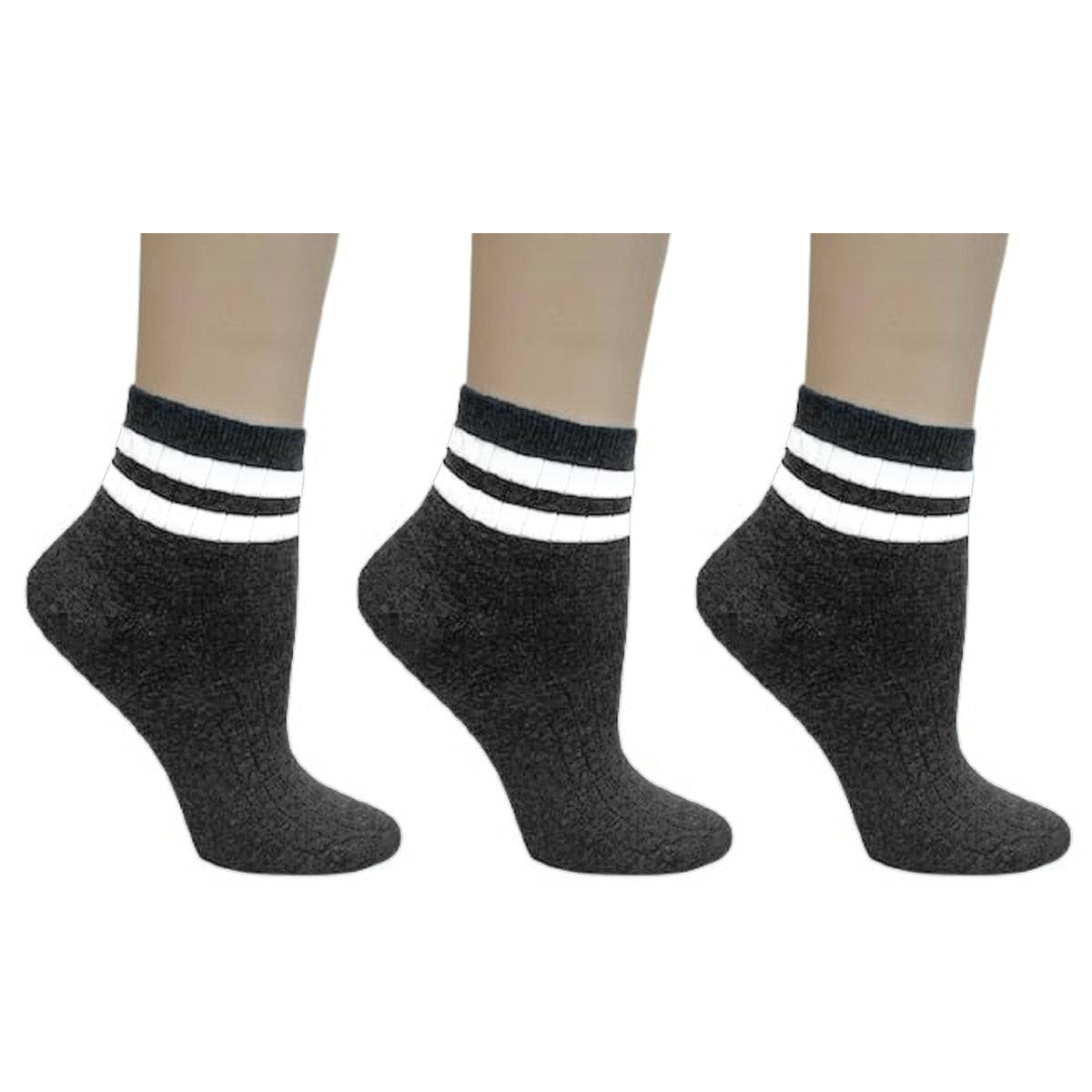 Rayon Ladies Quarter Hi Performance Socks Multi-Packs - Wear Sierra