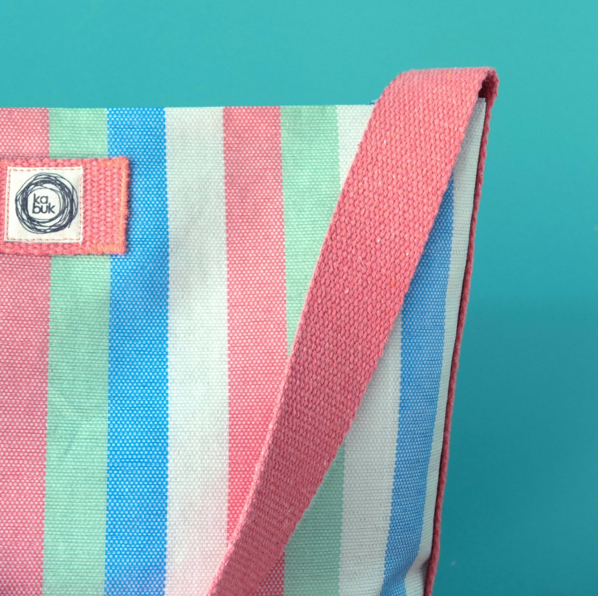 Reusable Large Shopping Bags, Colorful Planet Earth Friendly, Ecofriendly Handmade Bag for Work & Shopping - Wear Sierra