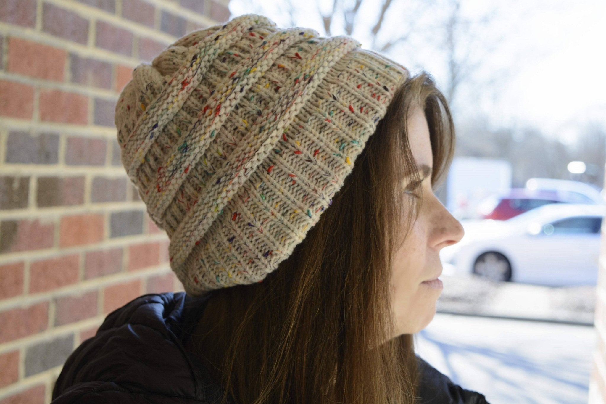Sherpa Lined Ponytail Beanie for Women & Teens - Wear Sierra