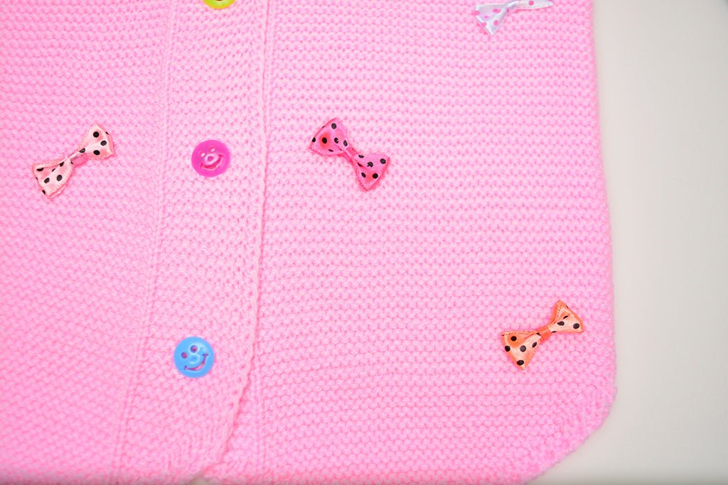 Sleeveless Sweaters For Girls - Button Front Vest for Infants and Toddlers - Wear Sierra