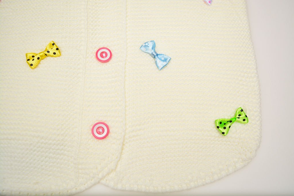 Sleeveless Sweaters For Girls - Button Front Vest for Infants and Toddlers - Wear Sierra