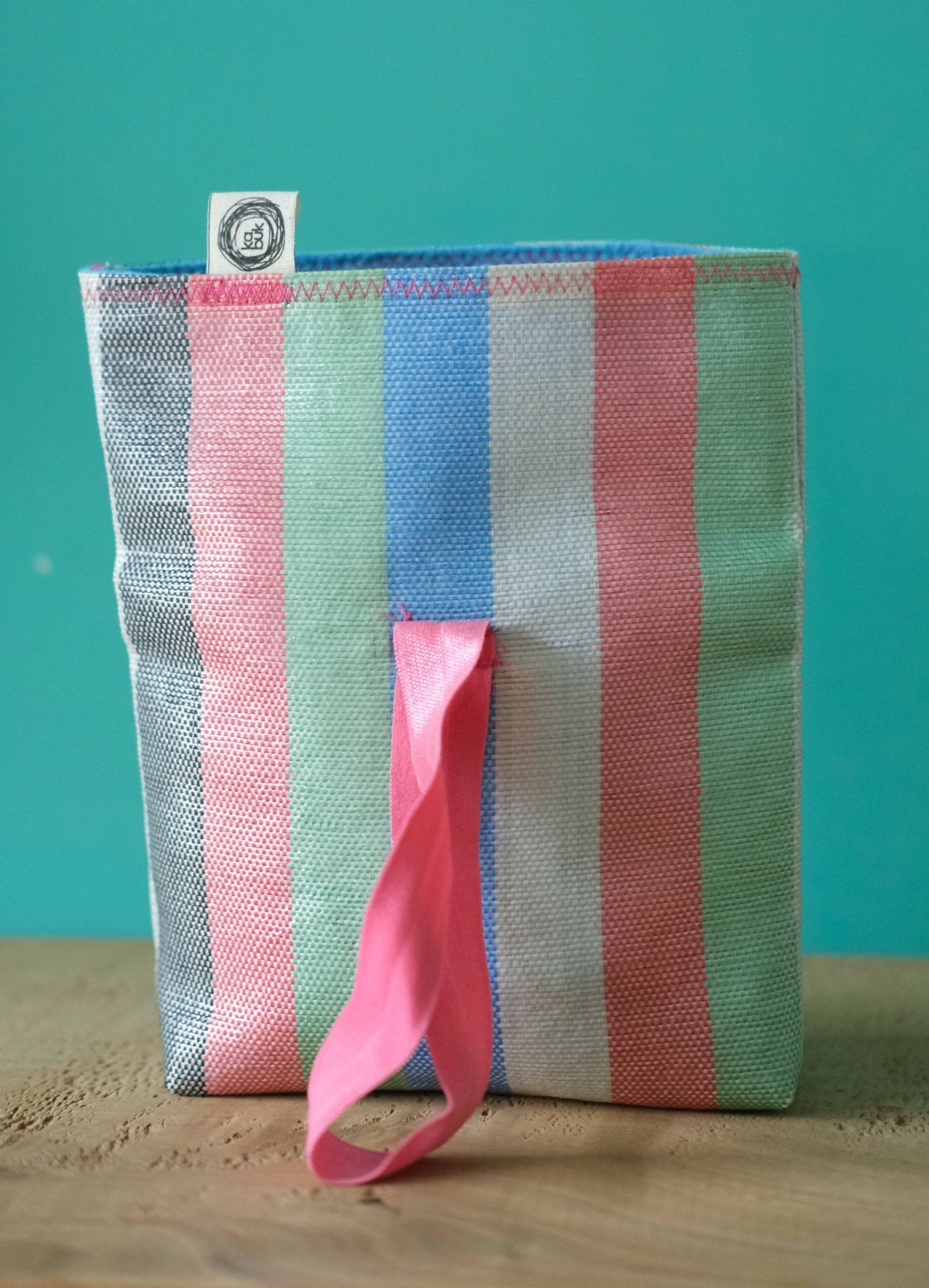 Small Make-Up Bag, Ecofriendly Colorful Money and ID Wallet, Planet Earth Friendly Handmade Small Reusable Bag - Wear Sierra