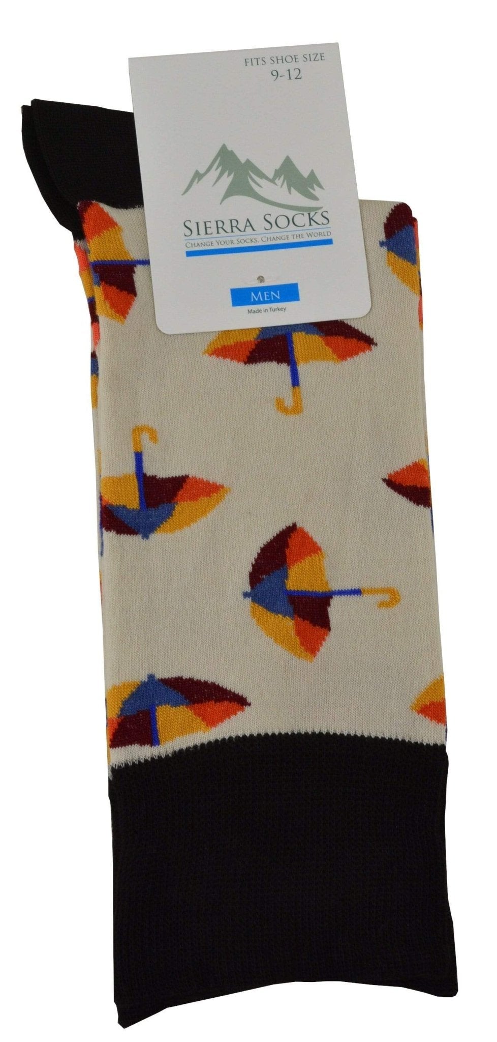 Smooth Toe Men's Crew Socks in Combed Cotton - Wear Sierra
