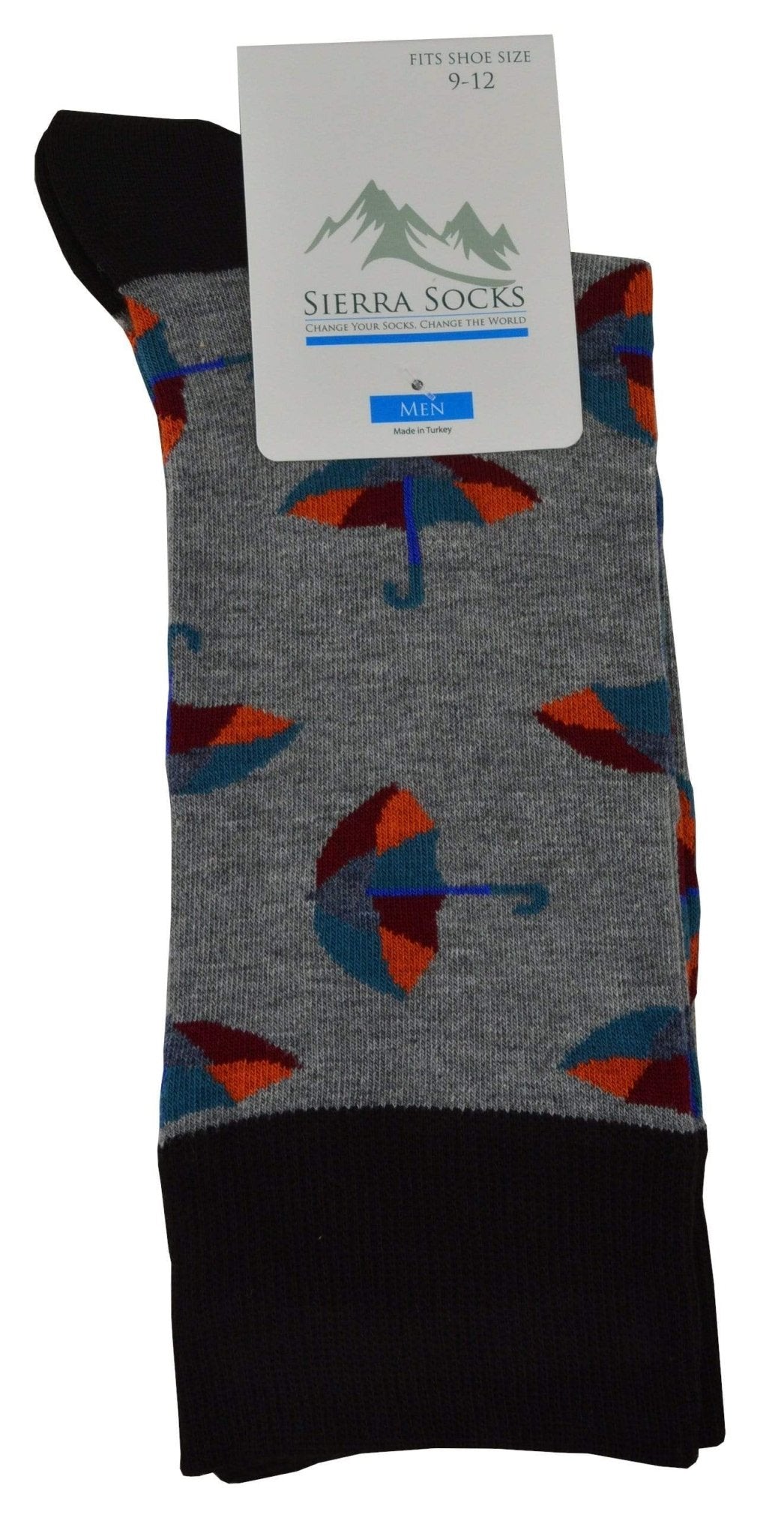 Smooth Toe Men's Crew Socks in Combed Cotton - Wear Sierra