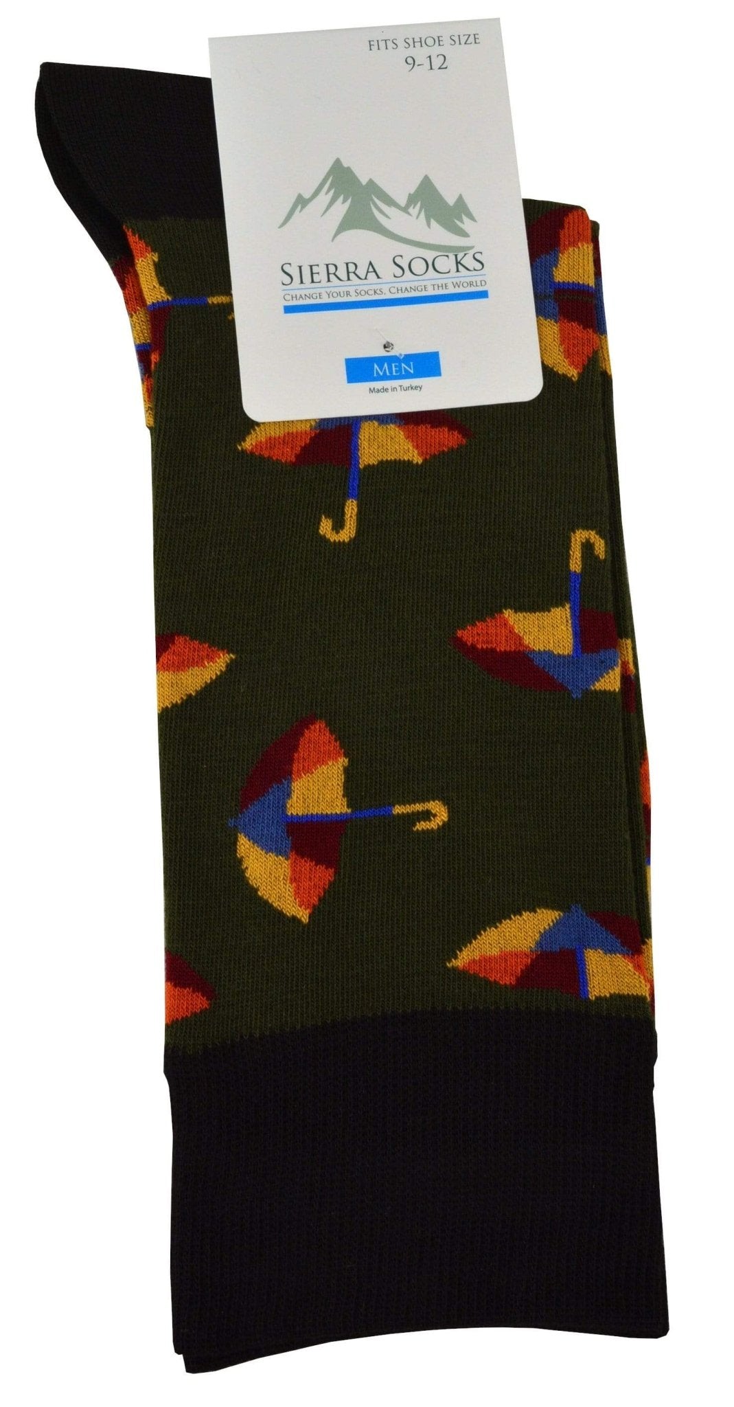 Smooth Toe Men's Crew Socks in Combed Cotton - Wear Sierra