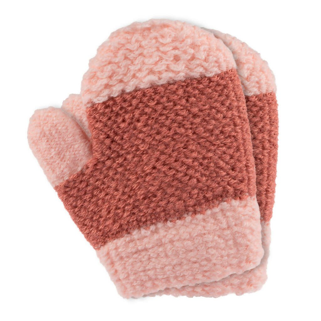 Soft Knit Mittens for Babies & Toddlers - Warm, Colorful Mittens for Boys or Girls - Wear Sierra