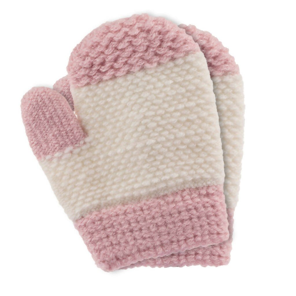 Soft Knit Mittens for Babies & Toddlers - Warm, Colorful Mittens for Boys or Girls - Wear Sierra