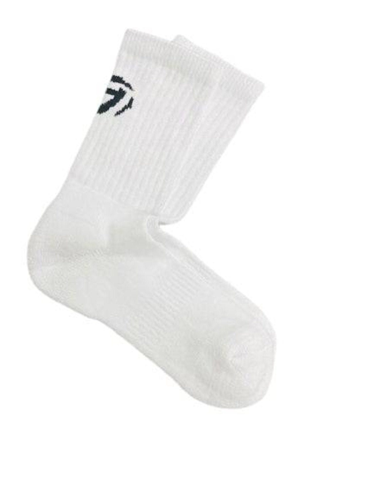 White Crew Socks for Women in Combed Cotton - Wear Sierra
