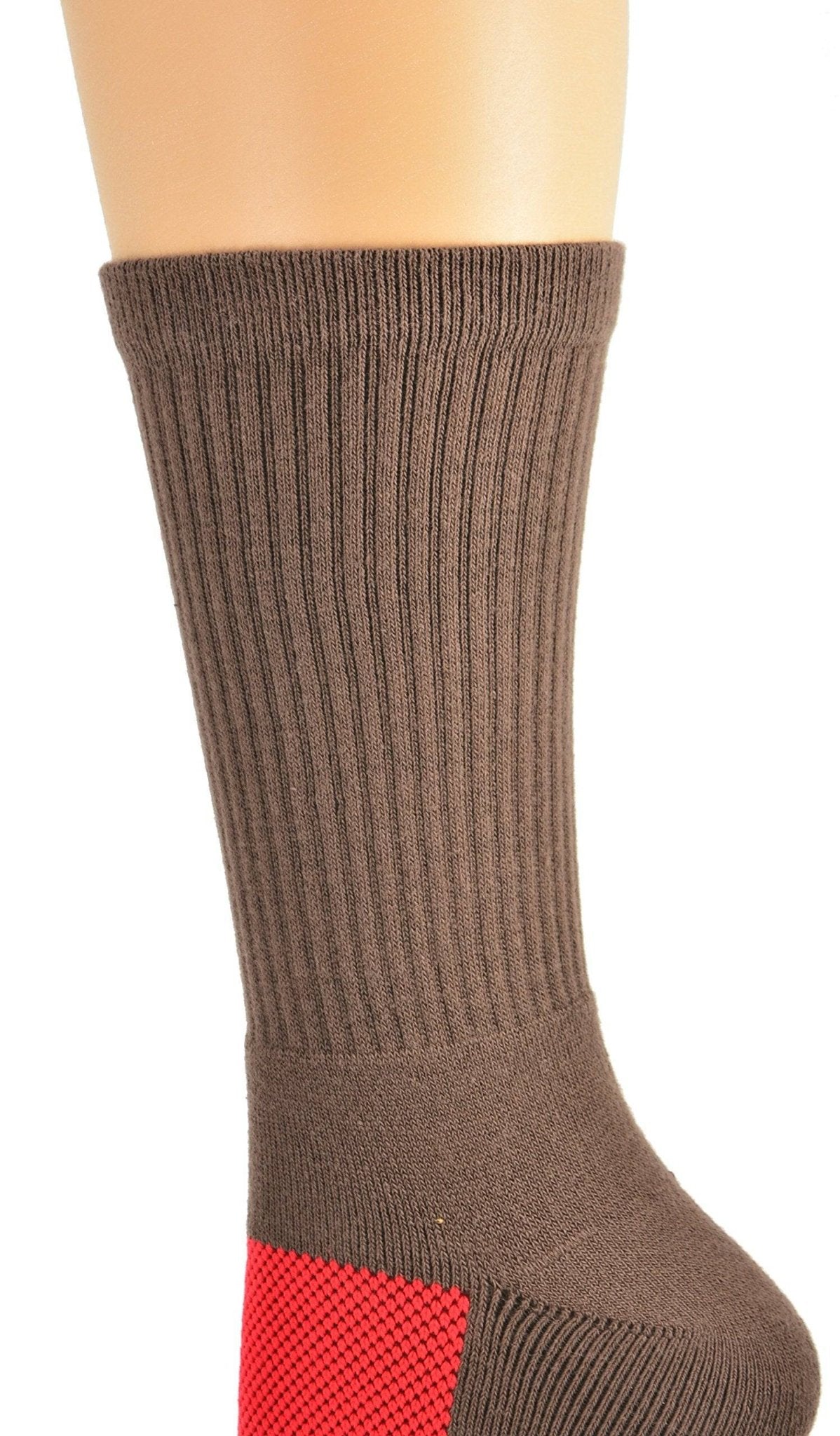 Women's Athletic Crew Socks, Colorful Cotton Athletic Cushioned Socks, 2 Pair Pack - Wear Sierra