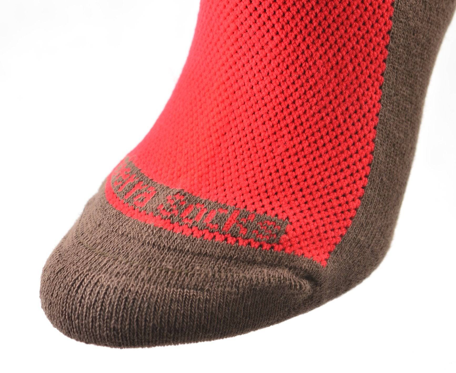 Women's Athletic Crew Socks, Colorful Cotton Athletic Cushioned Socks, 2 Pair Pack - Wear Sierra