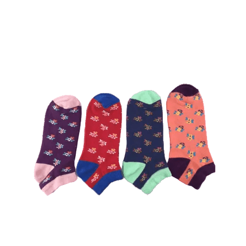 Women's Colorful Cotton Ankle Socks, Great for Everyday Wear! - Wear Sierra
