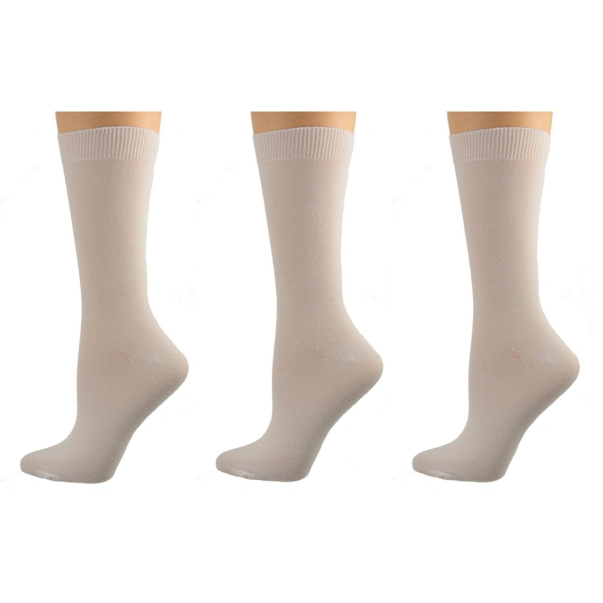 Women's Colorful Silky, Rayon Crew Socks in 3 Pair Packs - Perfect for Spring & Summer - Wear Sierra
