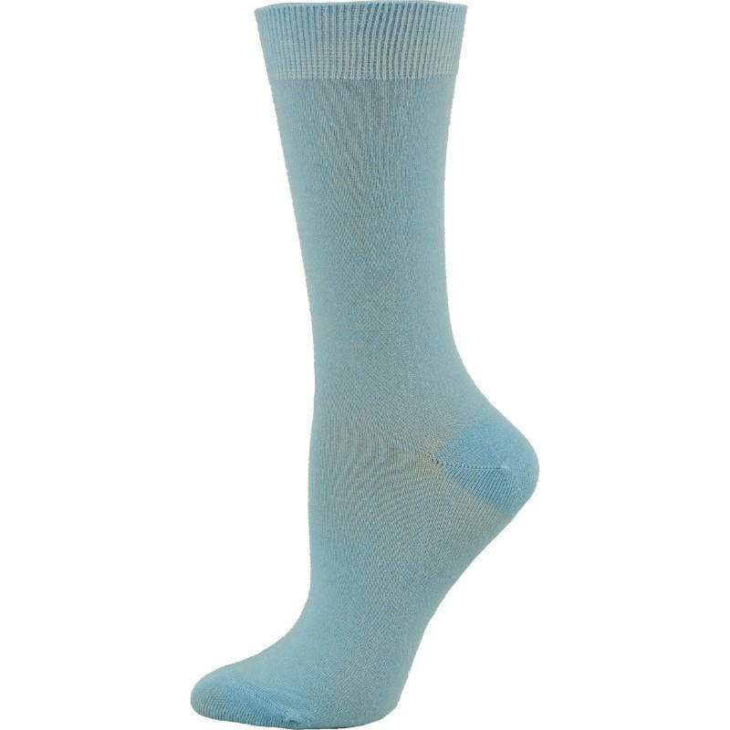 Women's Colorful Silky, Rayon Crew Socks in 3 Pair Packs - Perfect for Spring & Summer - Wear Sierra