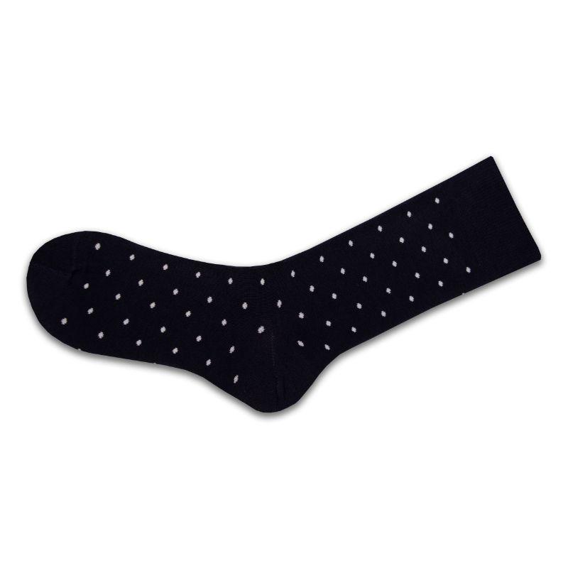 Women's Combed Cotton Crew Socks, Colorful Pin Dot Casual Women's 3 Pair Packs - Wear Sierra