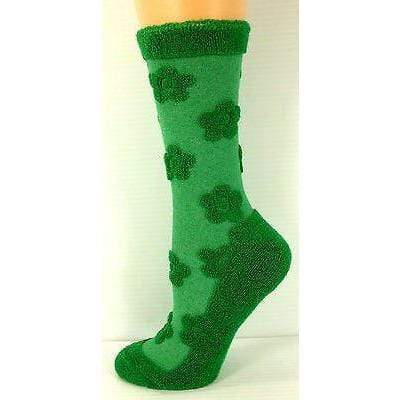 Women's Cotton Crew Sock with Cute Fashion Flower Design - Wear Sierra