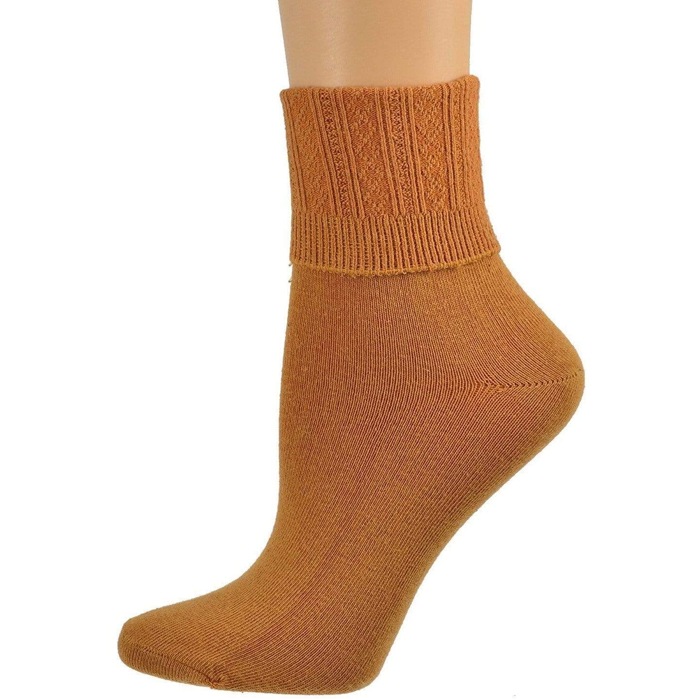 Women's Cotton Crew Socks in Beautiful Colors - in Convenient 6 Pair Packs - Wear Sierra