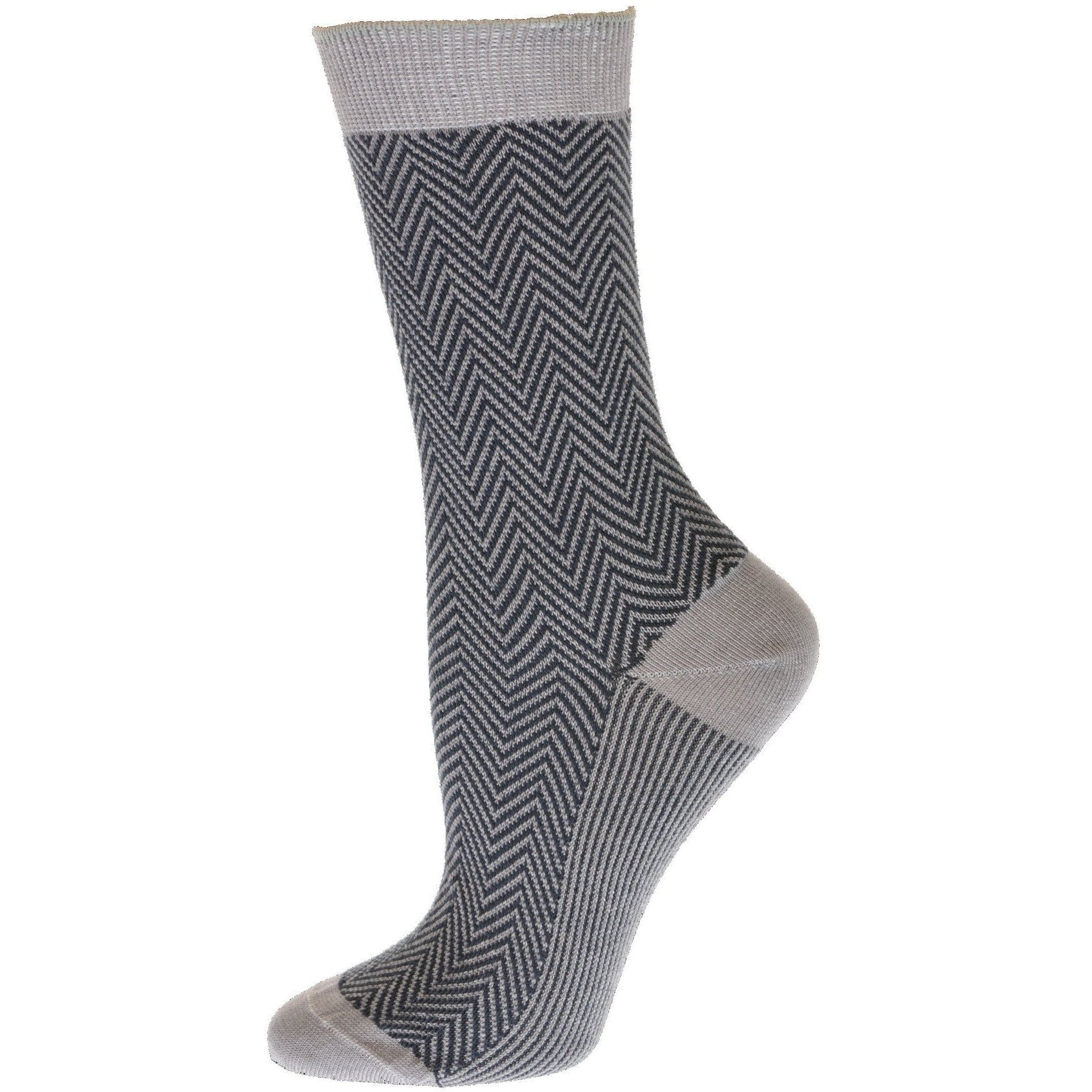 Women's Cotton Herringbone Dress Casual Crew - Wear Sierra