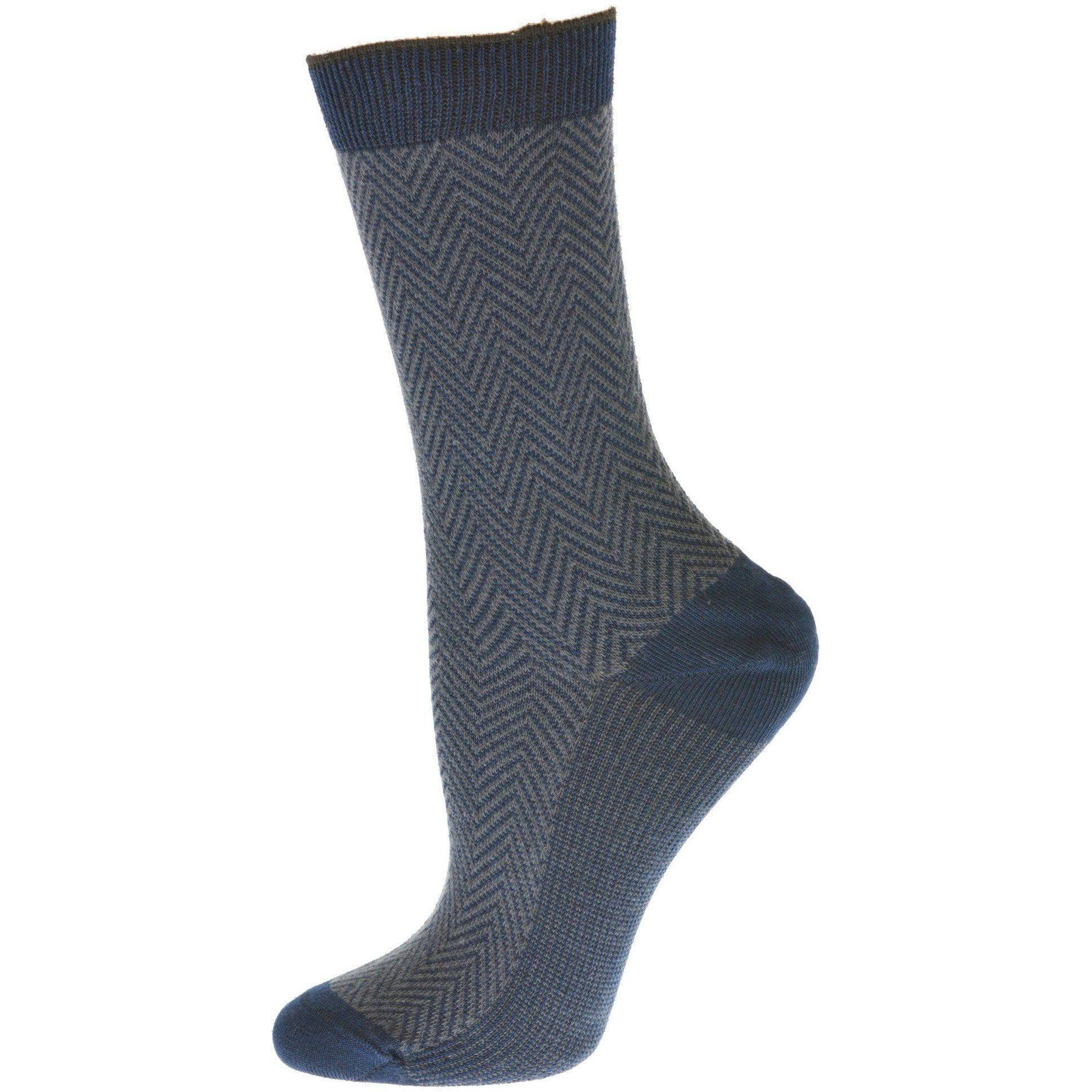 Women's Cotton Herringbone Dress Casual Crew - Wear Sierra