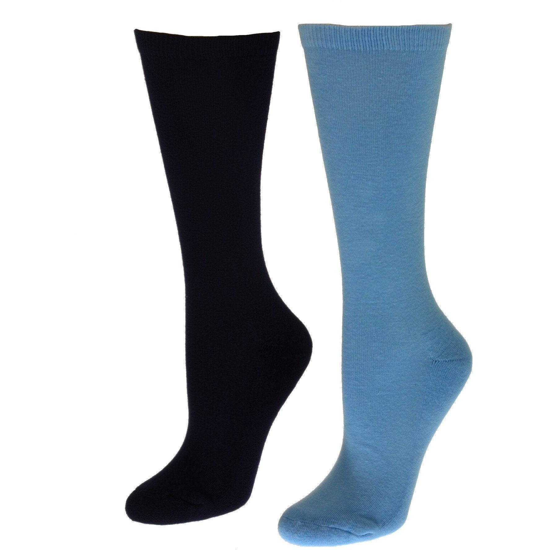 Women's Crew Cotton Cushioned Foot Performance Athletic Socks - Wear Sierra