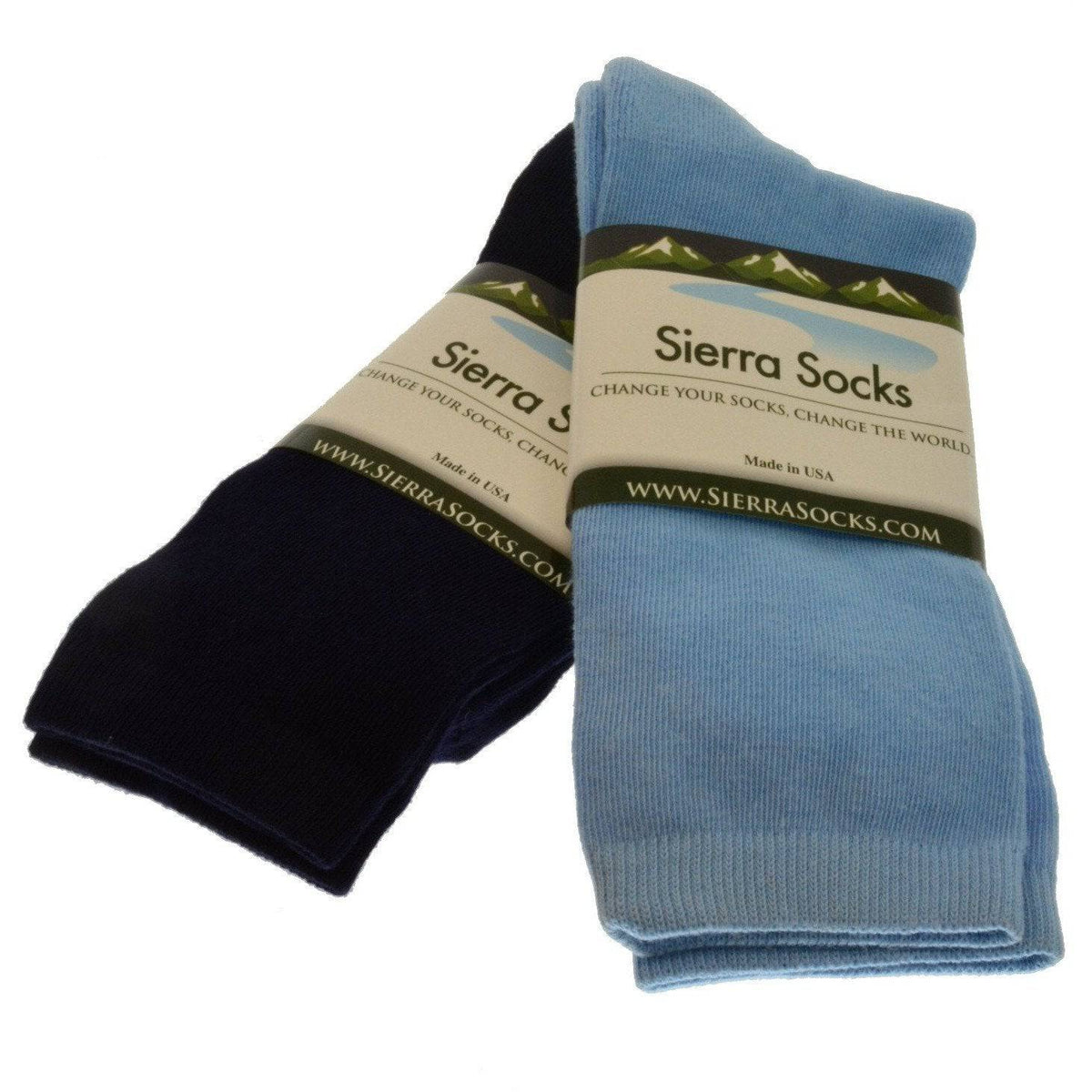 Women's Crew Cotton Cushioned Foot Performance Athletic Socks - Wear Sierra