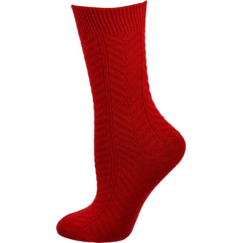 Women's Crew Socks, Chevron Pattern Crew Socks - 3 Pair Packs - Wear Sierra