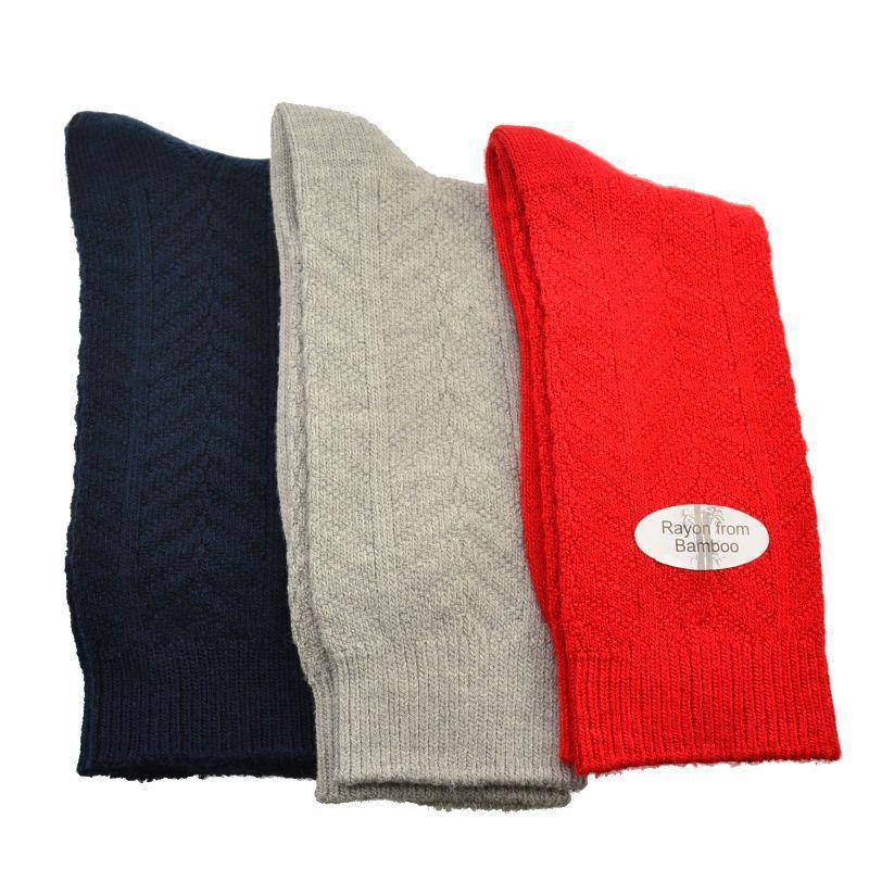 Women's Crew Socks, Chevron Pattern Crew Socks - 3 Pair Packs - Wear Sierra