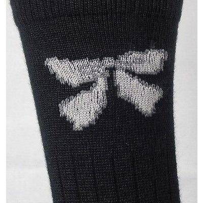 Women's Crew Socks, Hi-Bulk Acrylic Cute Bow Socks for Teens & Mom - Wear Sierra
