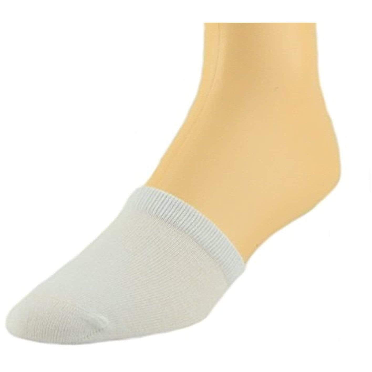 Women's Footie Half Socks in Combed Cotton for Slip-On Shoes - Wear Sierra