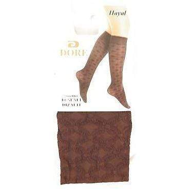 Women's Knee Hi with Delicate Flower Pattern - Wear Sierra
