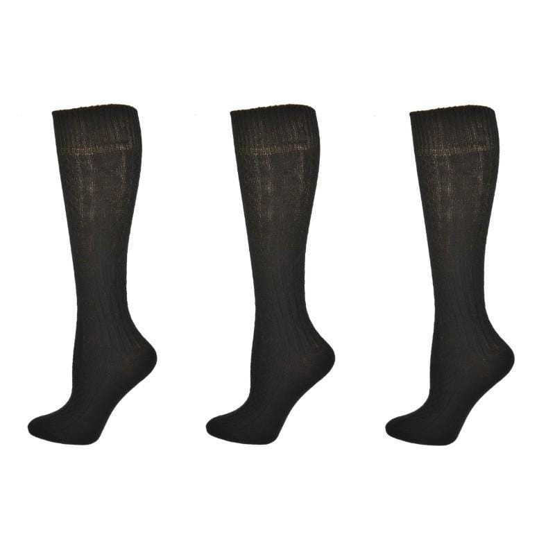 Women's Knee High Socks, Girls & Boys School Uniform Socks in Soft and Warm Acrylic Classic Colors - Wear Sierra