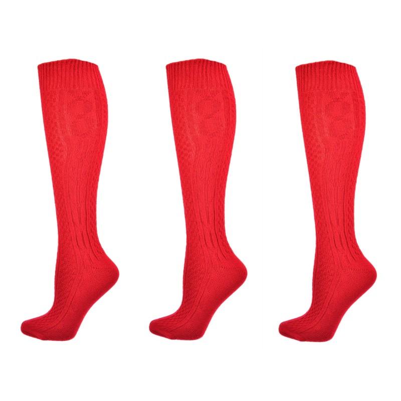 Women's Knee High Socks, Girls & Boys School Uniform Socks in Soft and Warm Acrylic Classic Colors - Wear Sierra