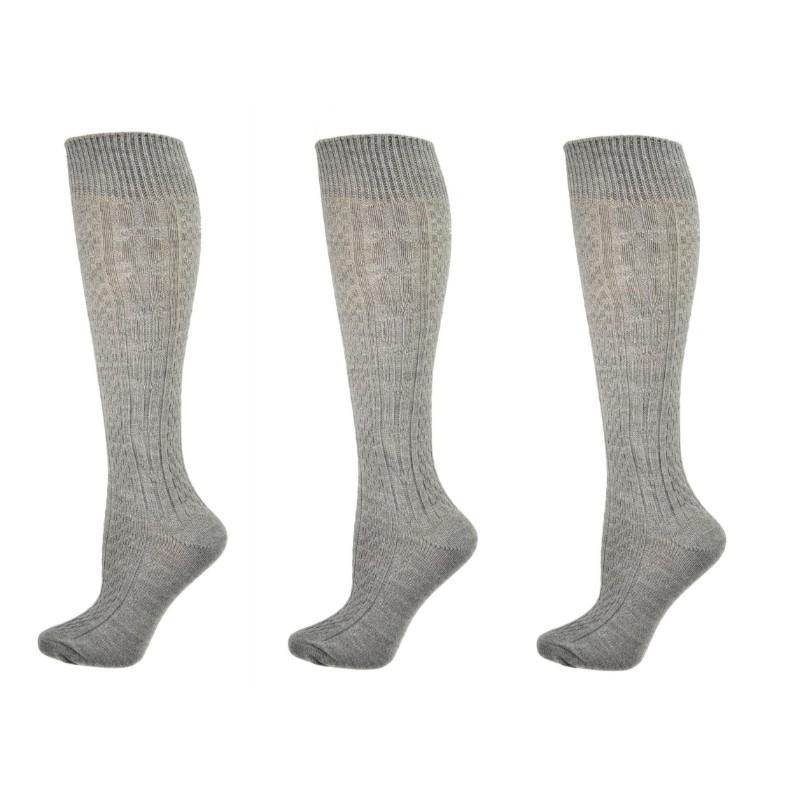 Women's Knee High Socks, Girls & Boys School Uniform Socks in Soft and Warm Acrylic Classic Colors - Wear Sierra